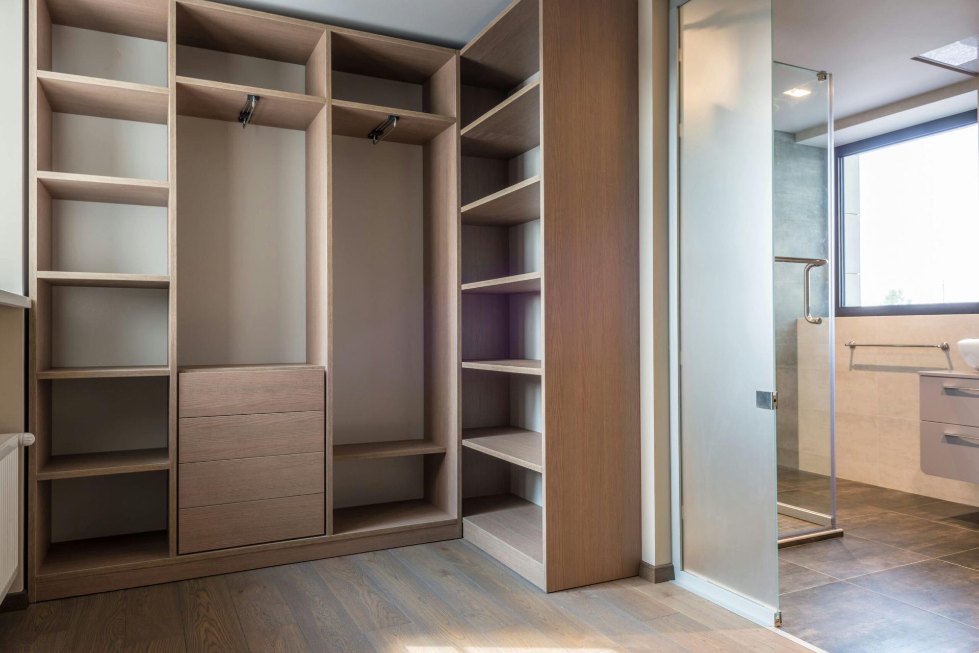Dressing et aménagements